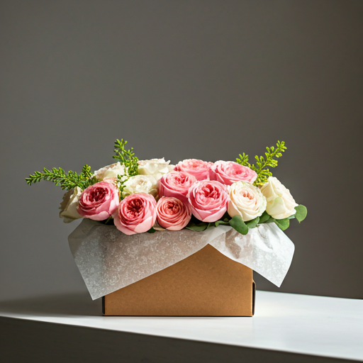 Fresh Flowers in Box